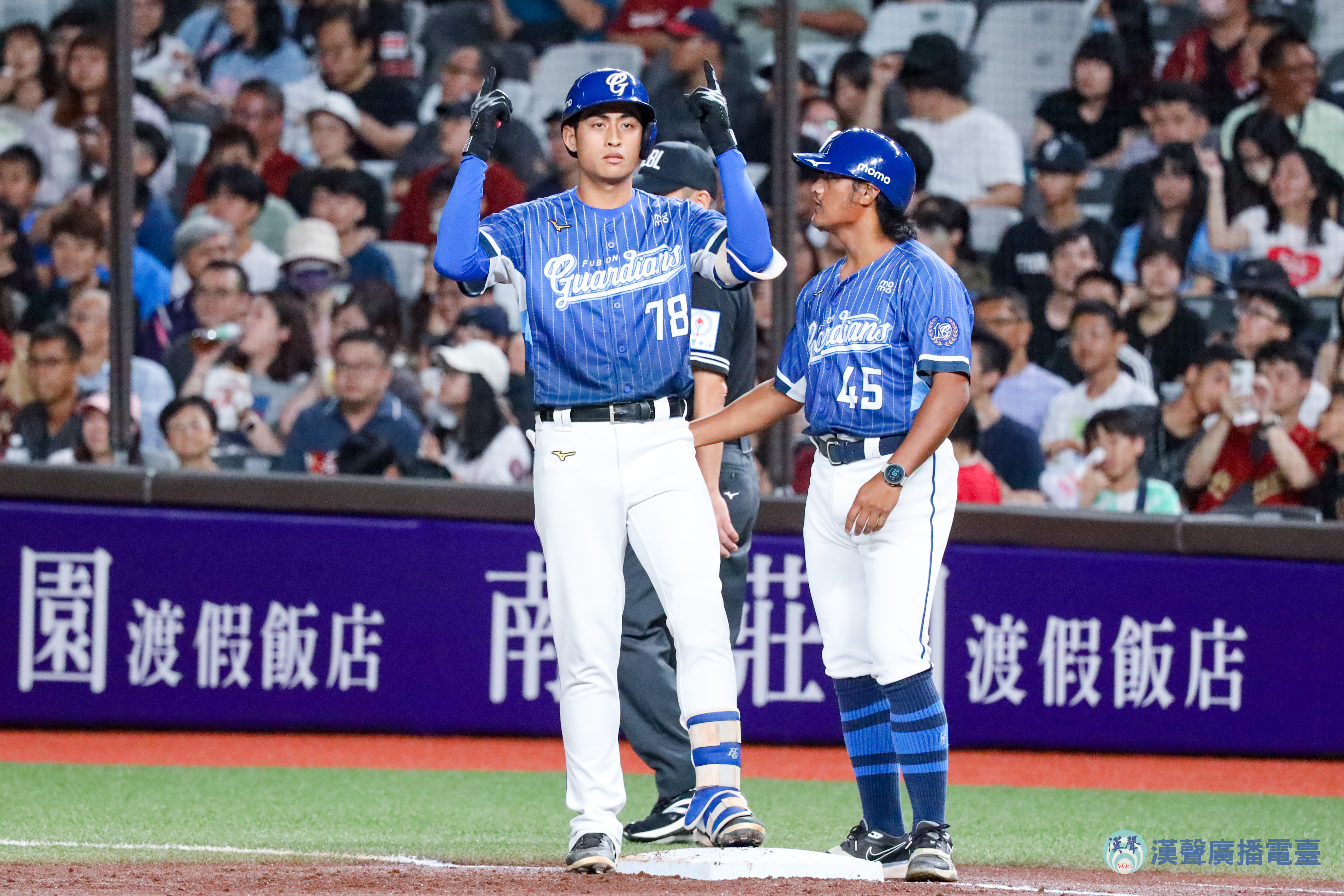 富邦悍將董子恩。(記者景義婷攝)