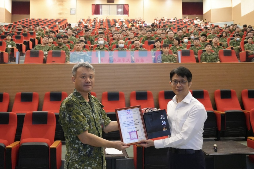 陸軍飛勤廠財務講習(陸軍飛彈光電基地勤務廠提供)